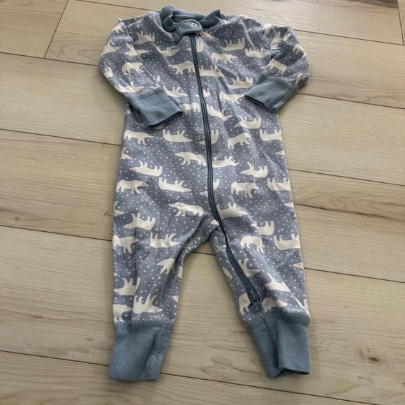 Hanna Andersson Other - Hanna Andersson Organic Cotton Baby Romper Polar Bear 0-3